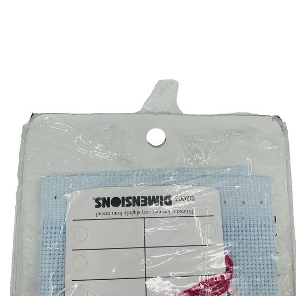 VTG 2003 Dimensions Cross Stitch Kit Opened Package/Unused 5”x7” Kitty Cat Lover - Picture 3 of 7